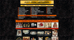 Desktop Screenshot of jujuyartesanias.com.ar